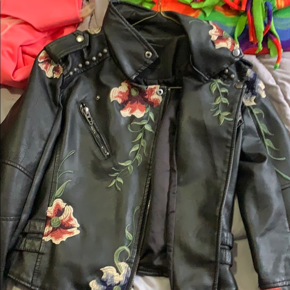 Leather jacket